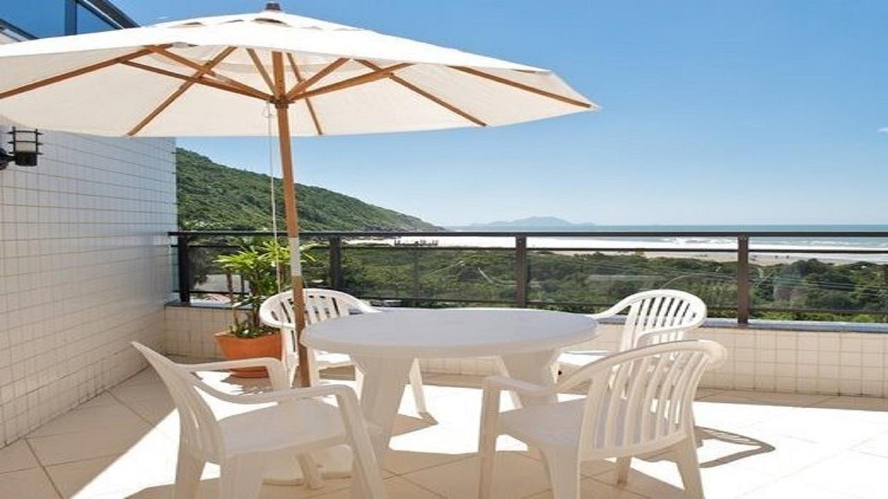 Linda Cobertura Frente Mar Com Piscina Privativa E Pe Na Areia! Apartman Florianópolis Kültér fotó