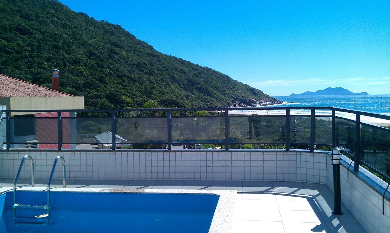 Linda Cobertura Frente Mar Com Piscina Privativa E Pe Na Areia! Apartman Florianópolis Kültér fotó
